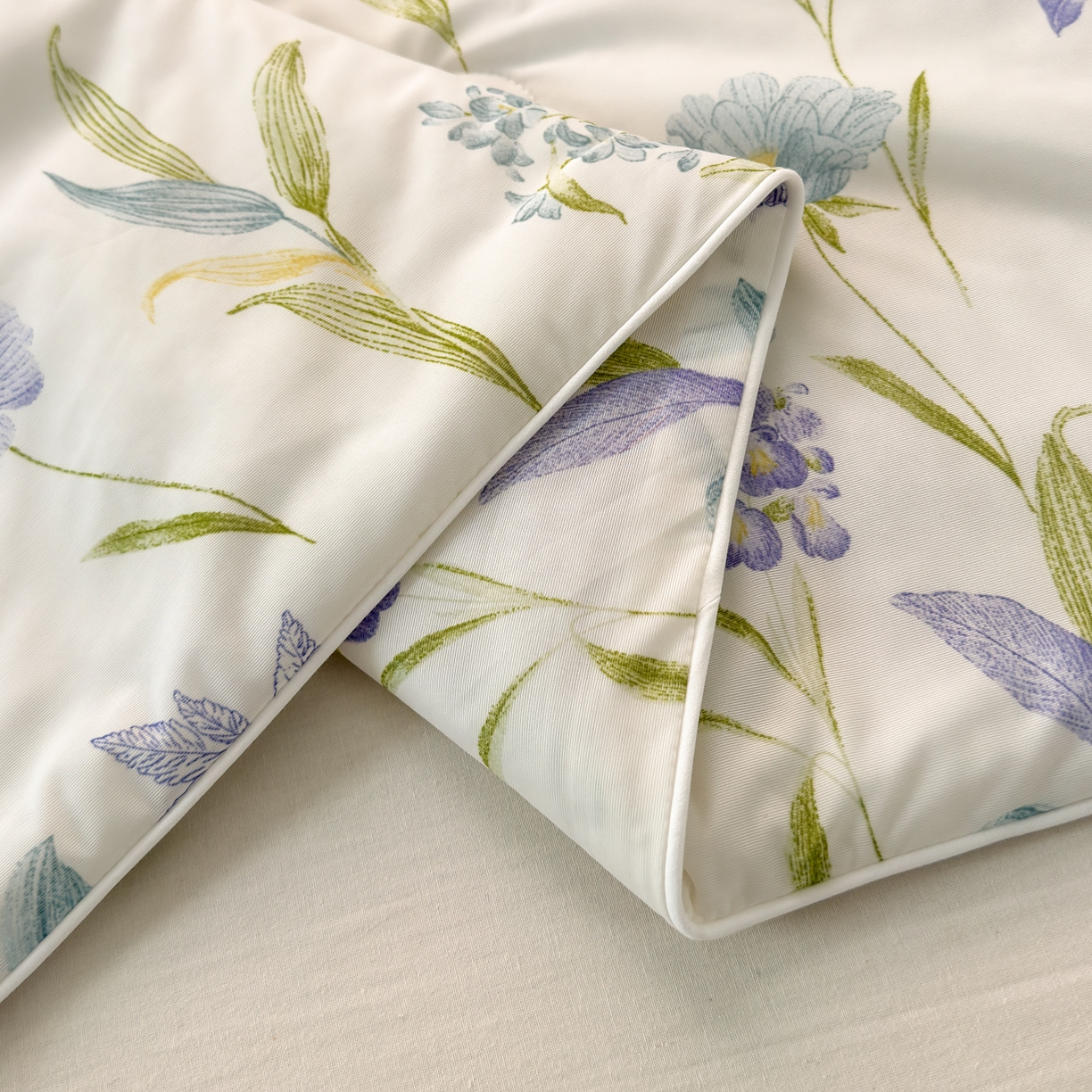 91家纺网 家纺一手货源 找家纺 雯雨家纺 2026新款A类凉感丝夏被夏凉被空调被 紫韵