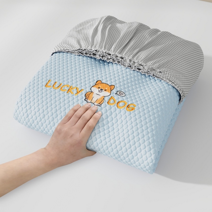 91家纺网 家纺一手货源 找家纺 （总）好福居 2026新款PE冰豆豆席-床笠款-床席款凉席三件套