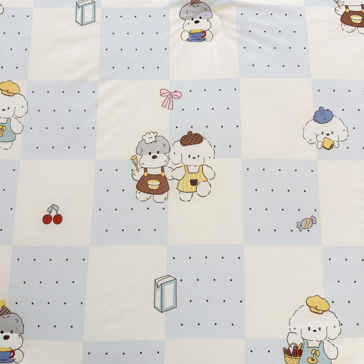 91家纺网 家纺一手货源 找家纺 （总）景眠 2026新款凉感丝印花仿锦氨大豆夏被夏凉被空调被