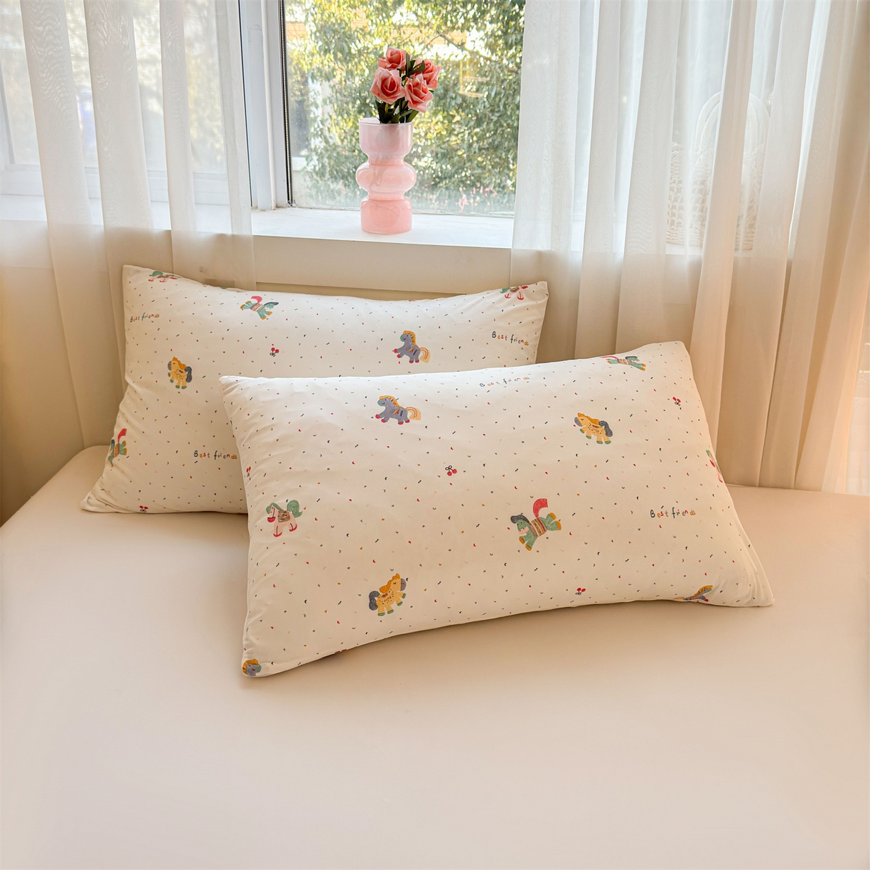 91家纺网 家纺一手货源 找家纺 景眠 2026新款凉感丝印花仿锦氨大豆夏被夏凉被空调被 犬马之恋