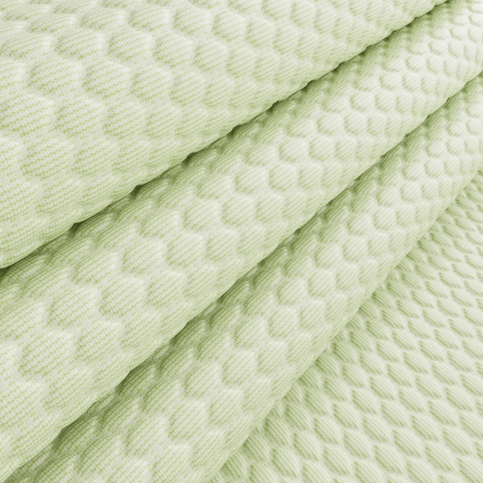 91家纺网 家纺一手货源 找家纺 好福居 2026新款PE冰豆豆席-床笠款-床席款凉席三件套 幸运小狗-绿床席款