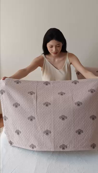 91家纺网 家纺一手货源 找家纺 （总）沐瑟家纺 2026新款卡通小清新枕巾