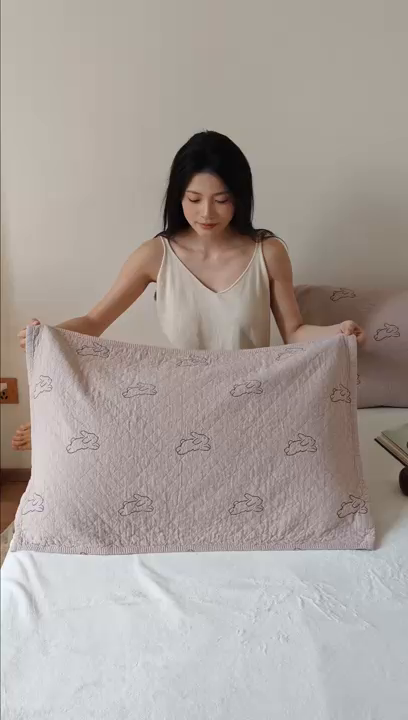 91家纺网 家纺一手货源 找家纺 （总）沐瑟家纺 2026新款卡通小清新枕巾