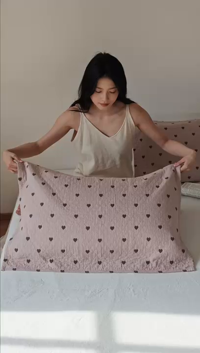 91家纺网 家纺一手货源 找家纺 （总）沐瑟家纺 2026新款卡通小清新枕巾