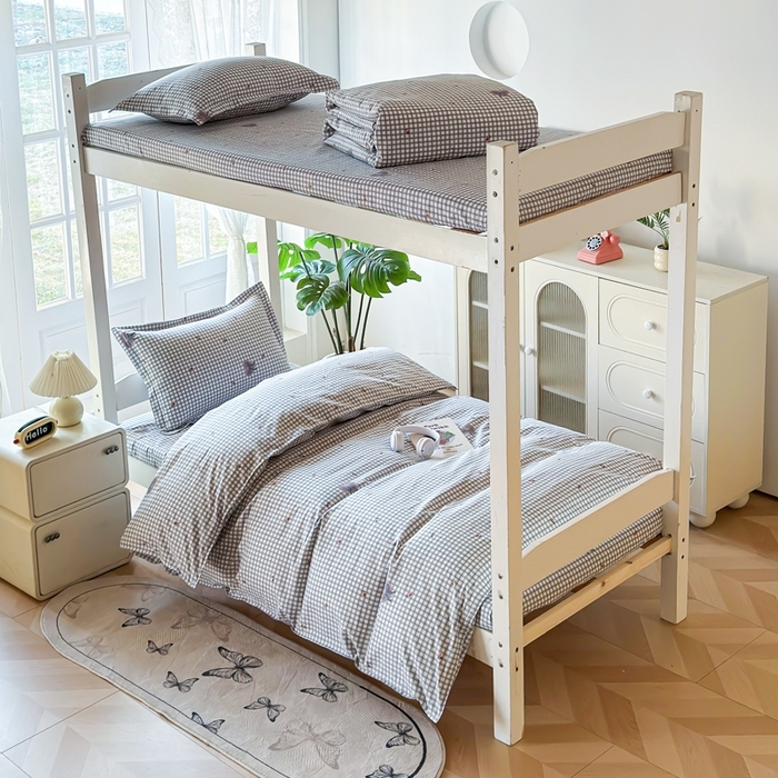 91家纺网 家纺一手货源 找家纺 （学生季）简冠 2026新款直播电商学生宿舍三件套多件套大礼包床垫被芯