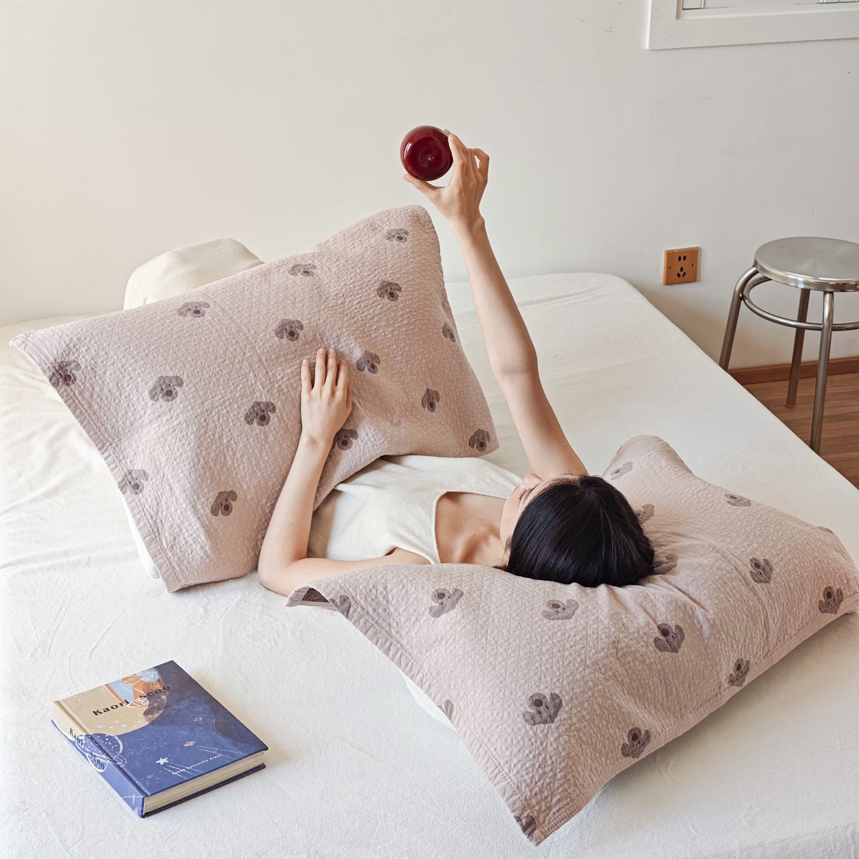 91家纺网 家纺一手货源 找家纺 （总）沐瑟家纺 2026新款卡通小清新枕巾