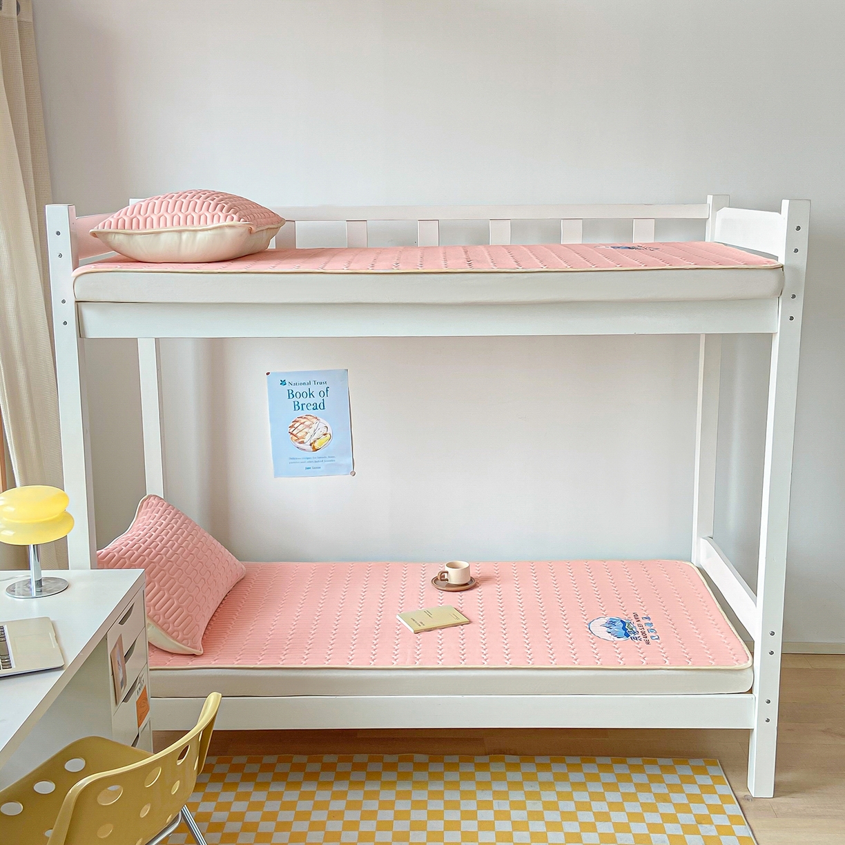 91家纺网 家纺一手货源 找家纺 家品罗兰 2026新款夏季A类乳胶冰丝席纯色冰丝凉席宿舍单人席子软可机洗可折叠床单软垫床垫夏天空调席两三件套 富士山玉色