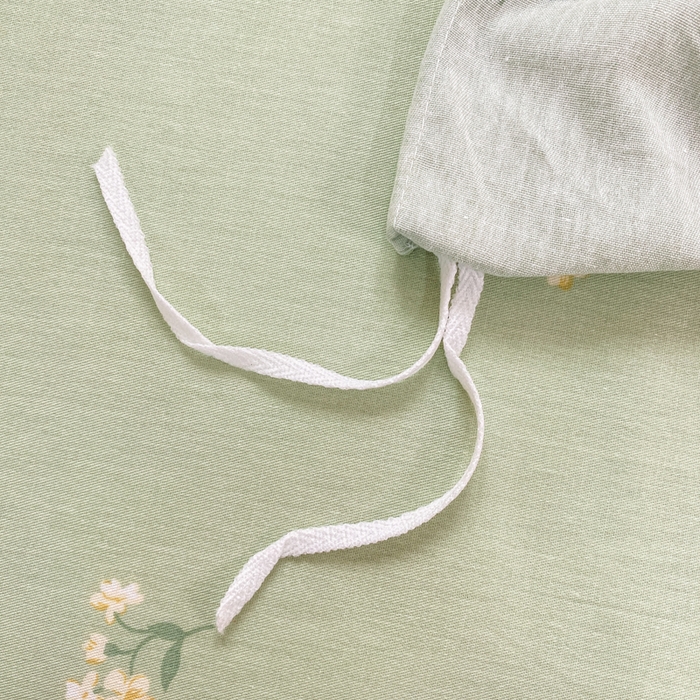 91家纺网 家纺一手货源 找家纺 凌鼎 2026新款多规格掉边全棉印花四件套 初夏花蕊