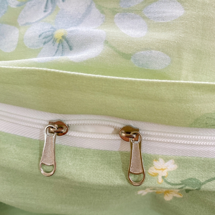 91家纺网 家纺一手货源 找家纺 凌鼎 2026新款多规格掉边全棉印花四件套 初夏花蕊