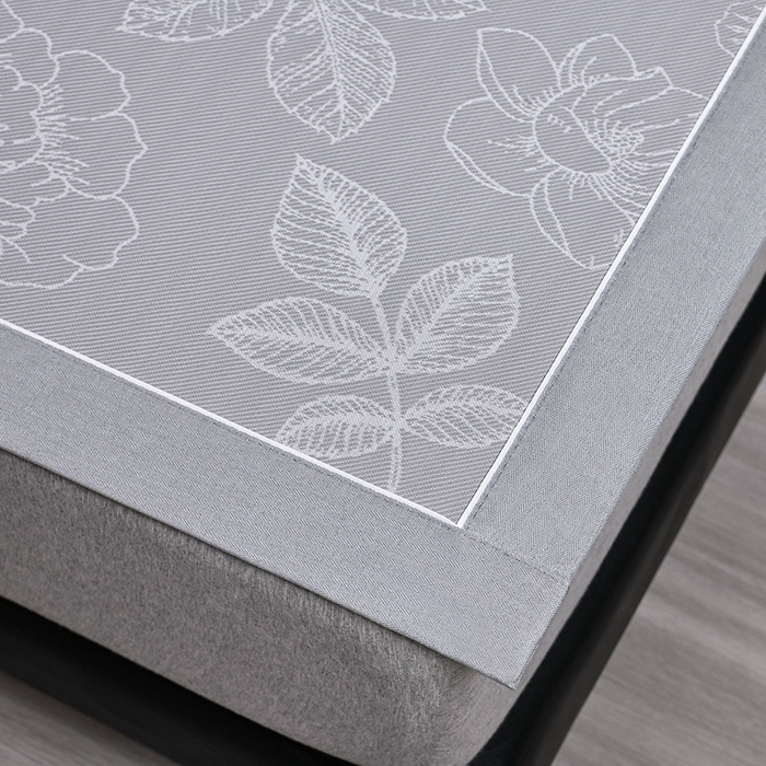 91家纺网 家纺一手货源 找家纺 （总）小牛席业 2026新款【实拍风格】PE凉感-轻奢赫本提花冰丝席系列凉席藤席冰藤席冰丝席竹席