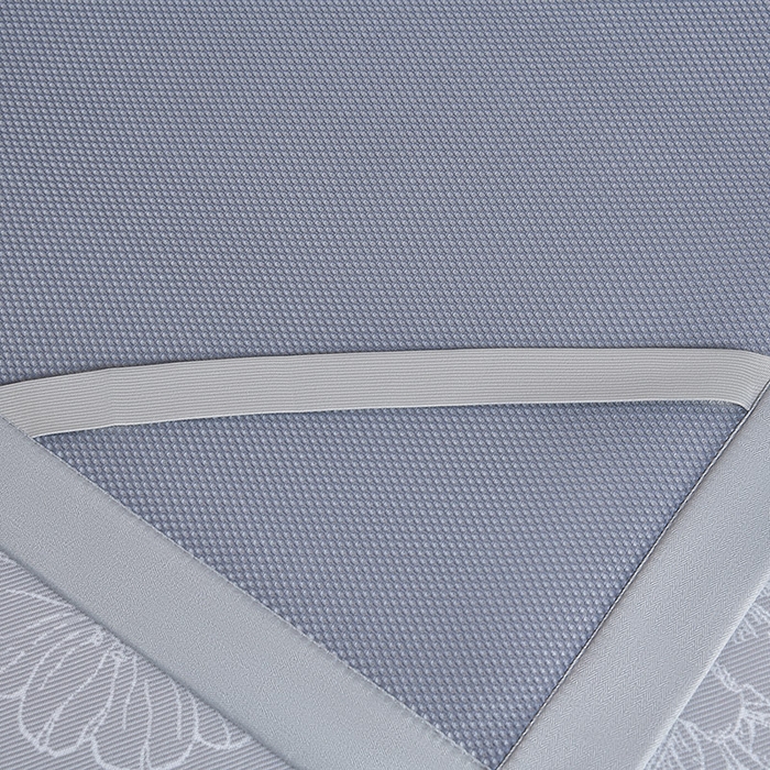 91家纺网 家纺一手货源 找家纺 小牛席业 2026新款【实拍风格】PE凉感-轻奢赫本提花冰丝席系列凉席藤席冰藤席冰丝席竹席 灰色