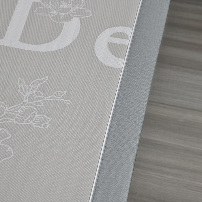 91家纺网 家纺一手货源 找家纺 小牛席业 2026新款【实拍风格】PE凉感-轻奢赫本提花冰丝席系列凉席藤席冰藤席冰丝席竹席 香槟