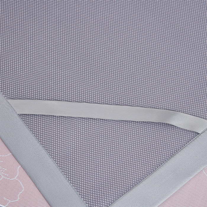 91家纺网 家纺一手货源 找家纺 小牛席业 2026新款【实拍风格】PE凉感-轻奢赫本提花冰丝席系列凉席藤席冰藤席冰丝席竹席 粉色