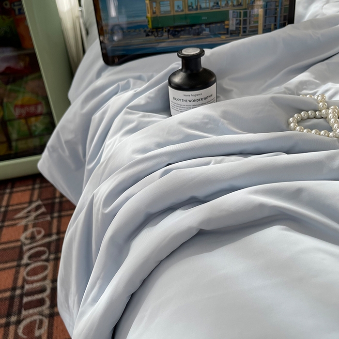 91家纺网 家纺一手货源 找家纺 （总）HL原创 2026新款全棉双层纱小冰皮冰纱双感夏被夏凉被空调被