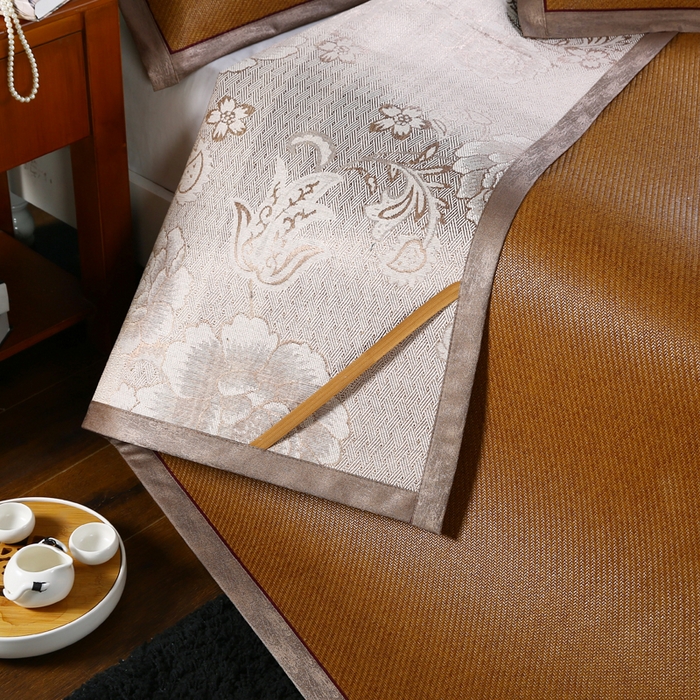 91家纺网 家纺一手货源 找家纺 （总）小牛席业 2026新款加厚双面印尼藤席（10斤款）凉席藤席冰藤席冰丝席竹席乳胶席凉豆豆席