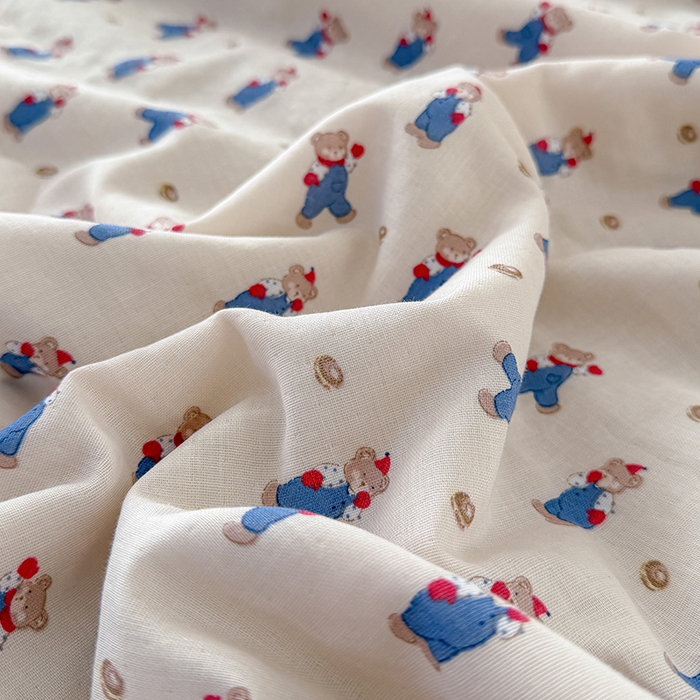 91家纺网 家纺一手货源 找家纺 HL原创 2026新款全棉双层纱小冰皮冰纱双感夏被夏凉被空调被 仔仔