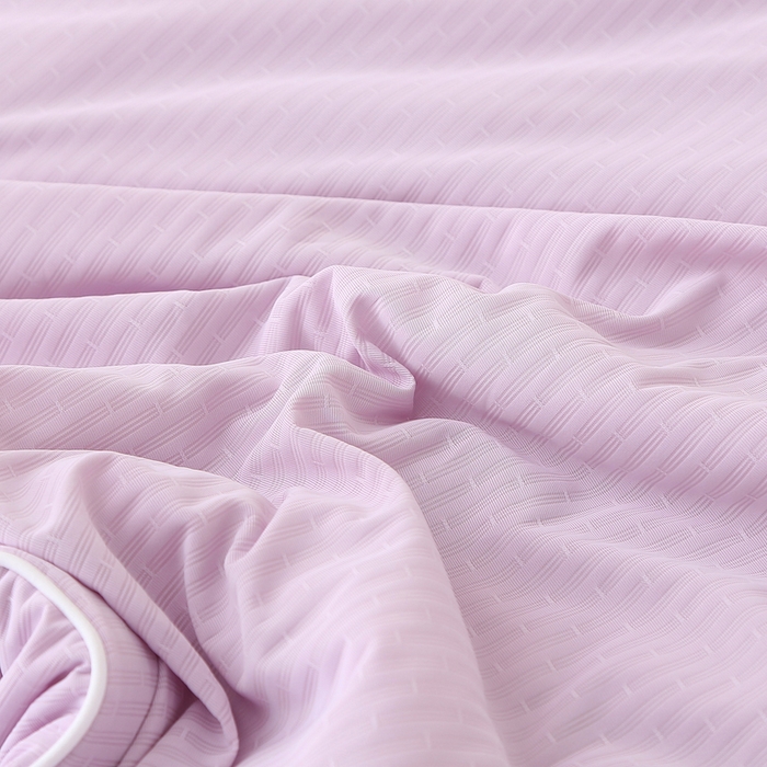 91家纺网 家纺一手货源 找家纺 天之悦家纺 2026热款针织提花夏被夏凉被空调被 粉色