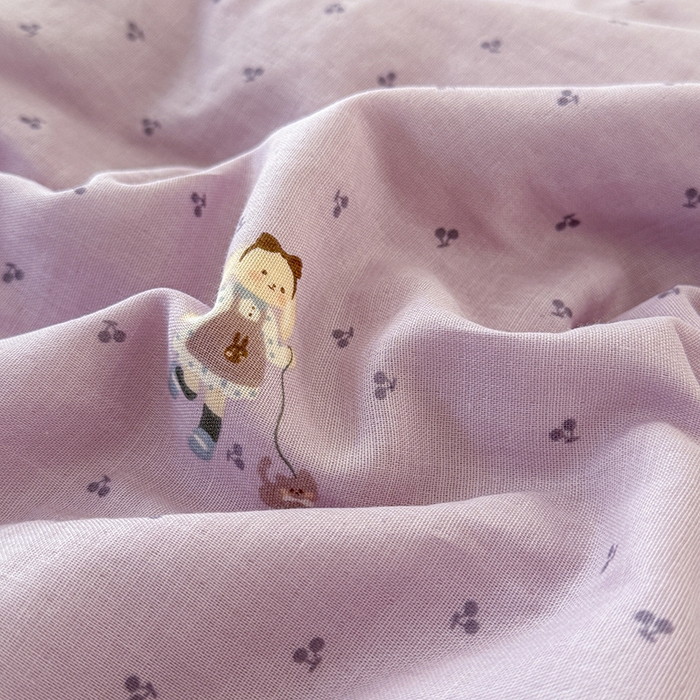 91家纺网 家纺一手货源 找家纺 HL原创 2026新款全棉双层纱小冰皮冰纱双感夏被夏凉被空调被 艾莎