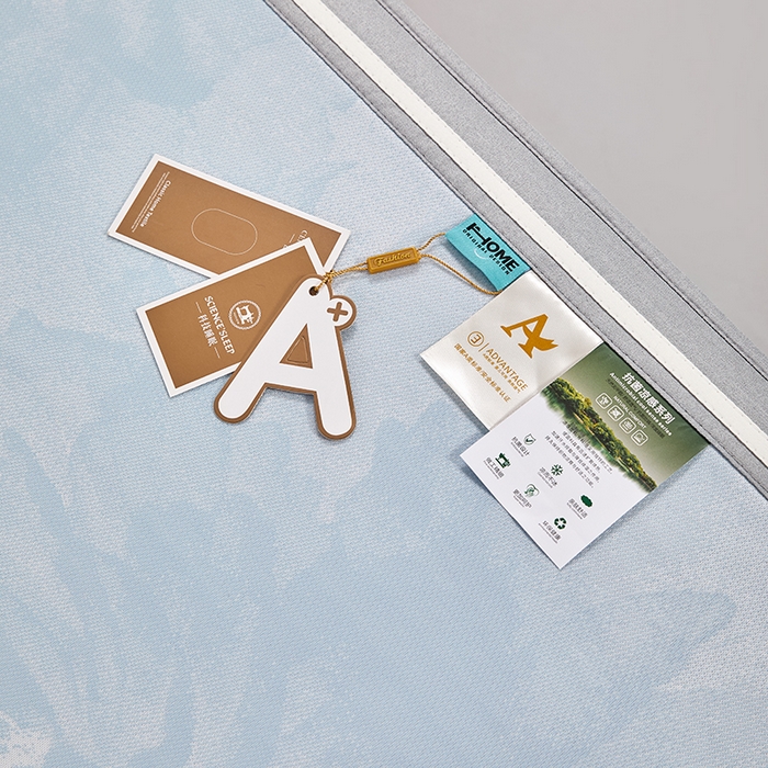 91家纺网 家纺一手货源 找家纺 小牛席业 2026新款牡丹琉璃冷感冰丝席（床笠款）凉席藤席冰藤席冰丝席竹席乳胶席凉豆豆席 浅蓝