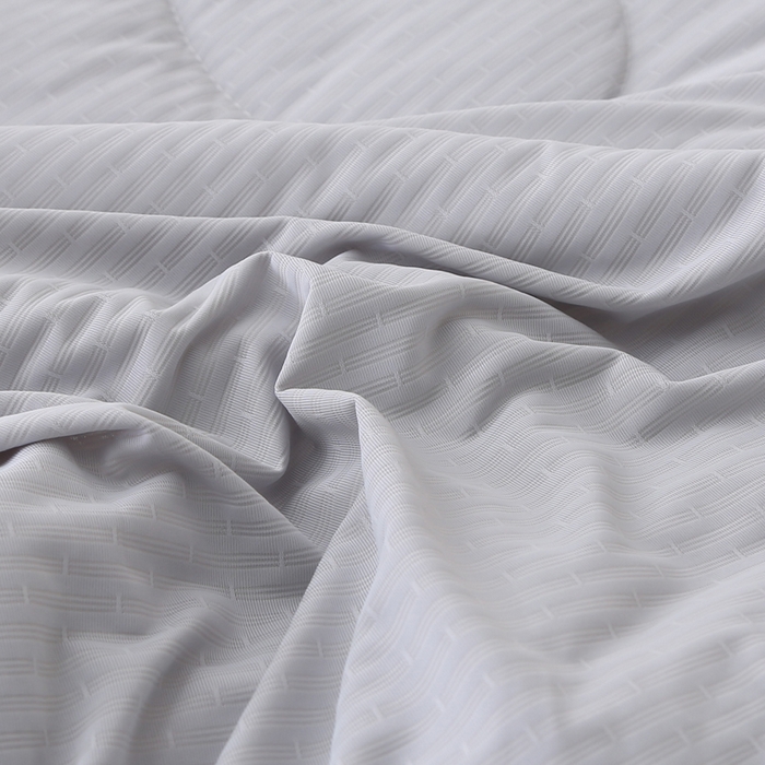 91家纺网 家纺一手货源 找家纺 天之悦家纺 2026热款针织提花夏被夏凉被空调被 灰色