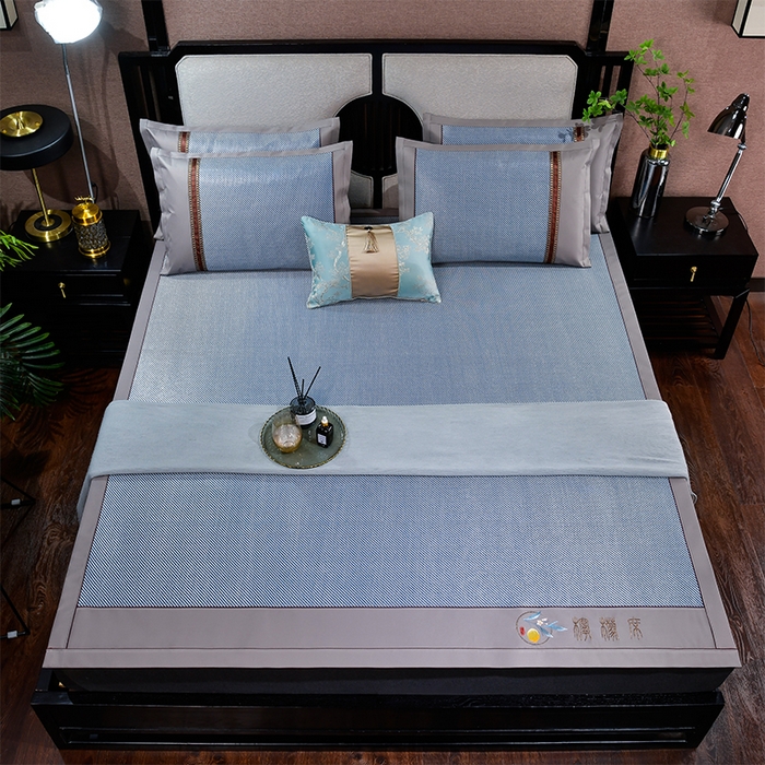 91家纺网 家纺一手货源 找家纺 （总）小牛席业 2026新款柠檬清香冰藤席