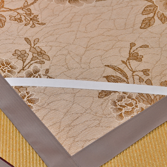 91家纺网 家纺一手货源 找家纺 小牛席业 2026新款柠檬清香冰藤席 柠檬清香席-冰藤浅咖