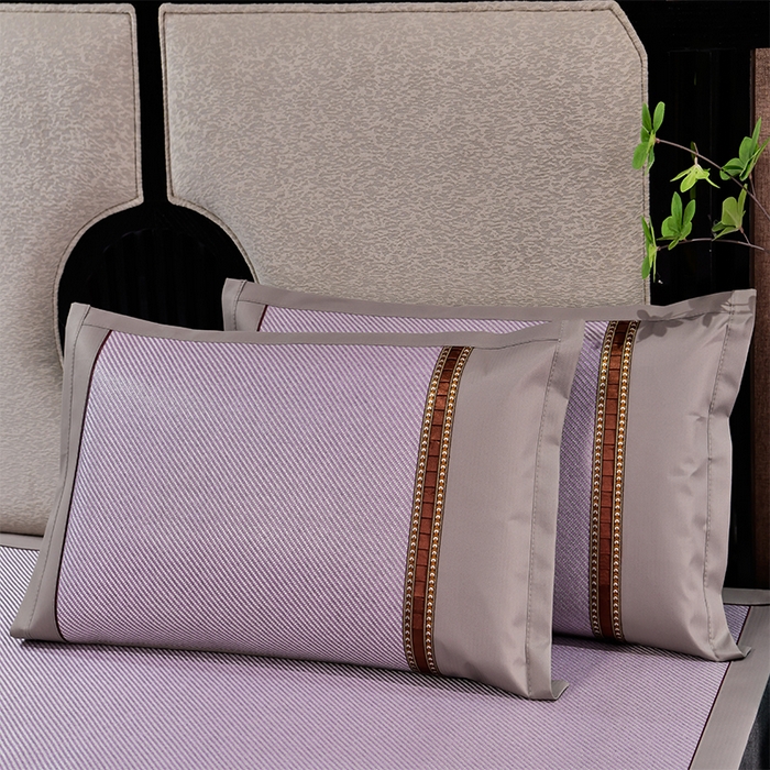 91家纺网 家纺一手货源 找家纺 小牛席业 2026新款柠檬清香冰藤席 柠檬清香席-冰藤浅紫