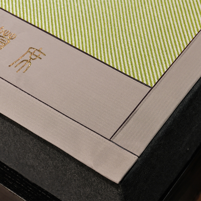 91家纺网 家纺一手货源 找家纺 小牛席业 2026新款柠檬清香冰藤席 柠檬清香席-冰藤青柠