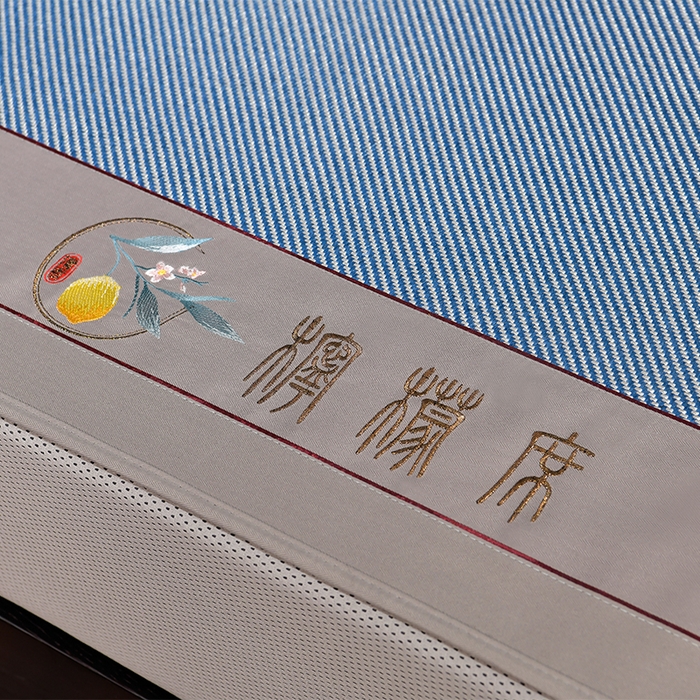 91家纺网 家纺一手货源 找家纺 （总）小牛席业 2026新款柠檬清香冰藤席（床笠款）凉席藤席冰藤席冰丝席竹席乳胶席豆豆席