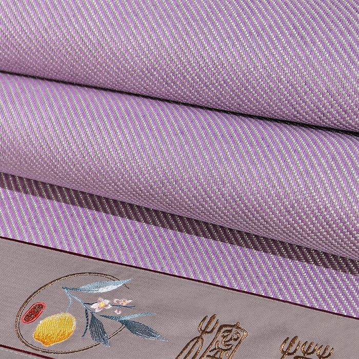 91家纺网 家纺一手货源 找家纺 小牛席业 2026新款柠檬清香冰藤席（床笠款）凉席藤席冰藤席冰丝席竹席乳胶席豆豆席 柠檬清香席-床笠款-浅紫