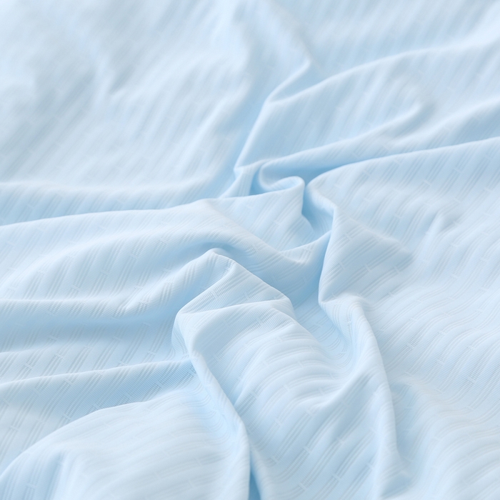 91家纺网 家纺一手货源 找家纺 天之悦家纺 2026热款针织提花夏被夏凉被空调被 天蓝色