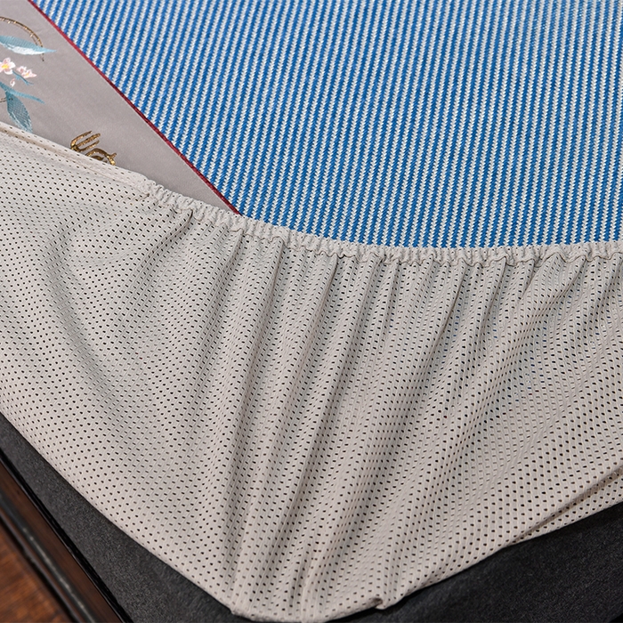 91家纺网 家纺一手货源 找家纺 （总）小牛席业 2026新款柠檬清香冰藤席（床笠款）凉席藤席冰藤席冰丝席竹席乳胶席豆豆席