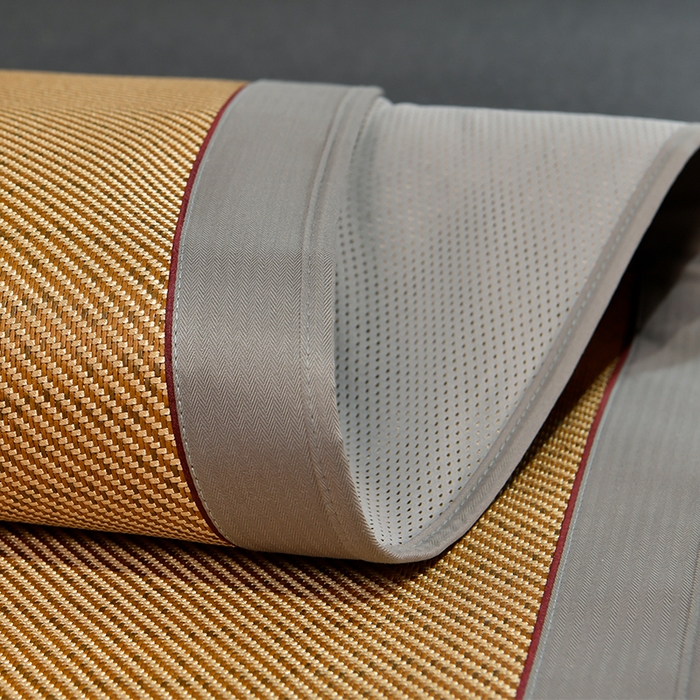 91家纺网 家纺一手货源 找家纺 小牛席业 2026新款柠檬清香冰藤席（床笠款）凉席藤席冰藤席冰丝席竹席乳胶席豆豆席 柠檬清香席-床笠款-深咖