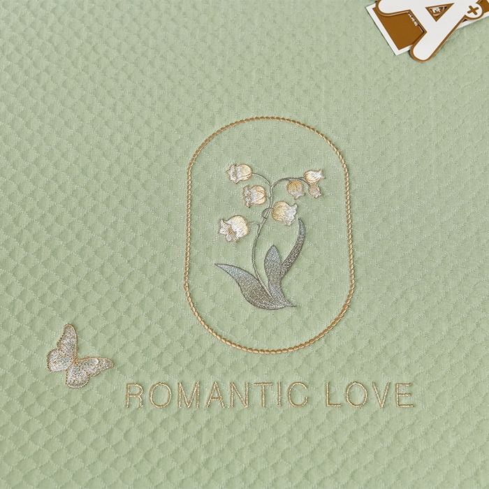 91家纺网 家纺一手货源 找家纺 小牛席业 2026新款轻奢风铃兰冷感豆豆席系列凉席藤席冰藤席冰丝席竹席乳胶席 绿色