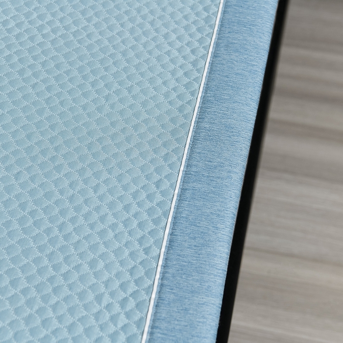 91家纺网 家纺一手货源 找家纺 小牛席业 2026新款轻奢风铃兰冷感豆豆席系列凉席藤席冰藤席冰丝席竹席乳胶席 蓝色