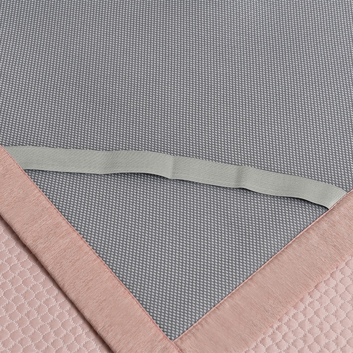 91家纺网 家纺一手货源 找家纺 小牛席业 2026新款轻奢风铃兰冷感豆豆席系列凉席藤席冰藤席冰丝席竹席乳胶席 粉色