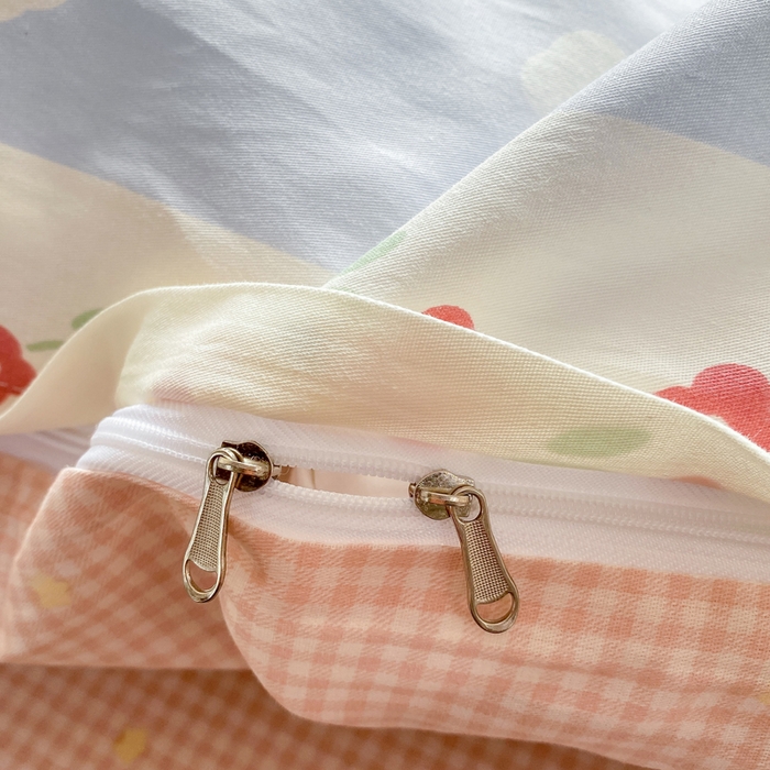 91家纺网 家纺一手货源 找家纺 凌鼎 2026新款多规格掉边全棉印花四件套 英伦小马