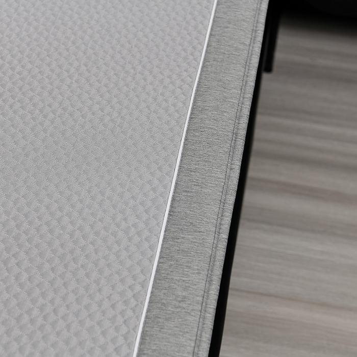 91家纺网 家纺一手货源 找家纺 小牛席业 2026新款轻奢风铃兰冷感豆豆席系列（床笠款）凉席藤席冰藤席冰丝席竹席乳胶席豆豆 灰色