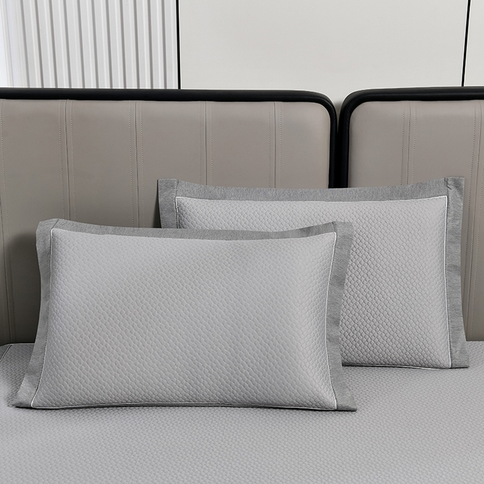 91家纺网 家纺一手货源 找家纺 （总）小牛席业 2026新款轻奢风铃兰冷感豆豆席系列（床笠款）凉席藤席冰藤席冰丝席竹席乳胶席豆豆