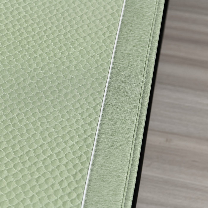 91家纺网 家纺一手货源 找家纺 小牛席业 2026新款轻奢风铃兰冷感豆豆席系列（床笠款）凉席藤席冰藤席冰丝席竹席乳胶席豆豆 绿色