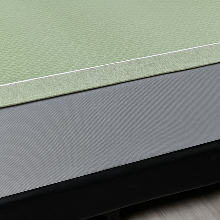 91家纺网 家纺一手货源 找家纺 小牛席业 2026新款轻奢风铃兰冷感豆豆席系列（床笠款）凉席藤席冰藤席冰丝席竹席乳胶席豆豆 绿色