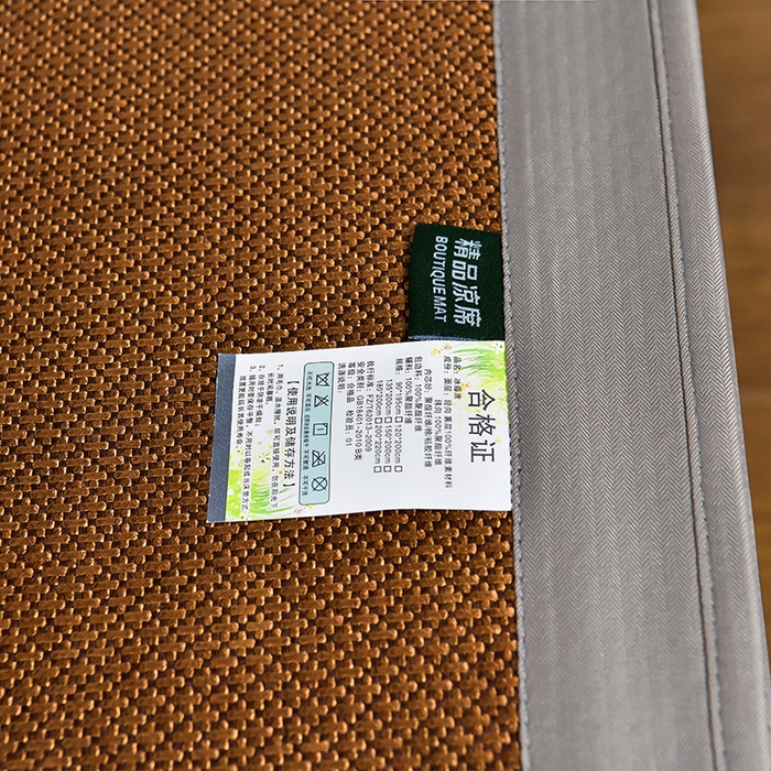 91家纺网 家纺一手货源 找家纺 （总）小牛席业 2026新款小苍兰冰藤席系列（床笠款）凉席藤席冰藤席冰丝席竹席乳胶席