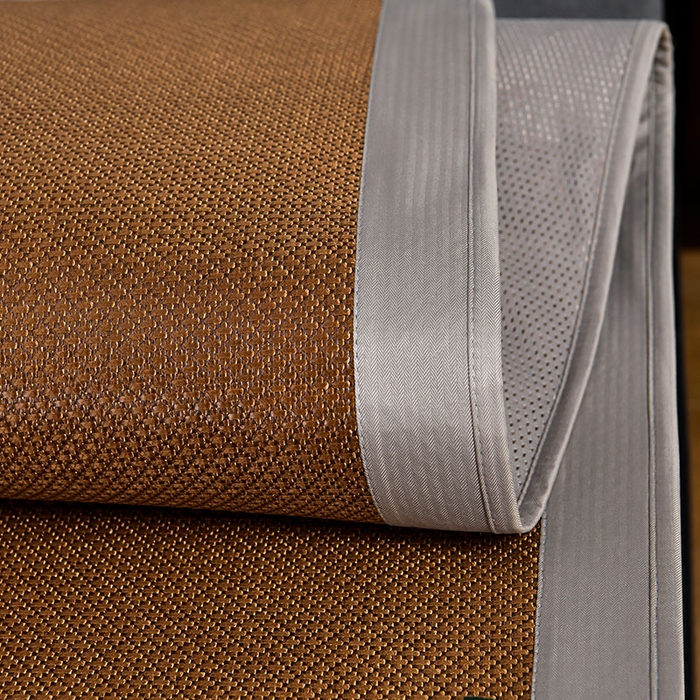 91家纺网 家纺一手货源 找家纺 （总）小牛席业 2026新款小苍兰冰藤席系列（床笠款）凉席藤席冰藤席冰丝席竹席乳胶席