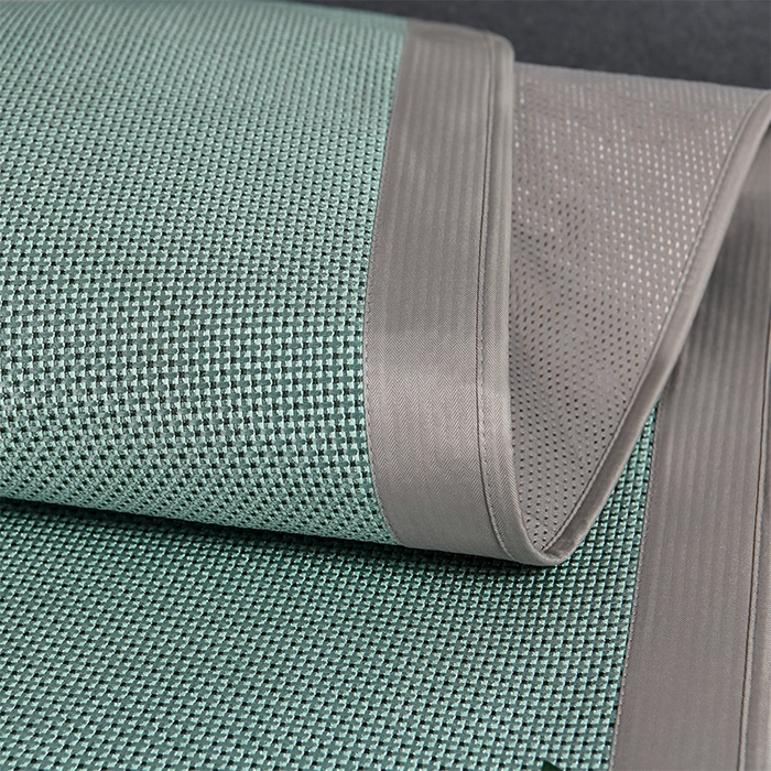 91家纺网 家纺一手货源 找家纺 小牛席业 2026新款小苍兰冰藤席系列（床笠款）凉席藤席冰藤席冰丝席竹席乳胶席 小苍兰清香冰藤席-床笠款（绿色）