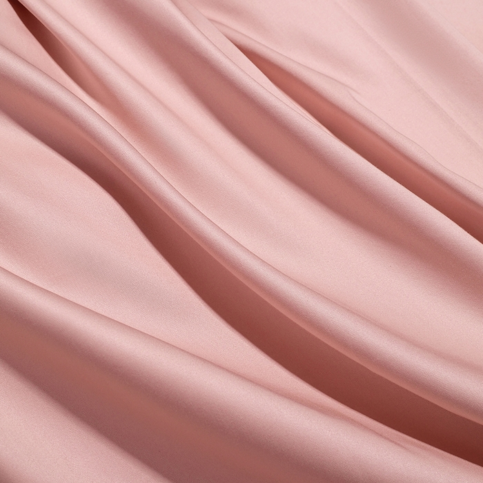 91家纺网 家纺一手货源 找家纺 女子家纺 2026新款纯色长绒棉全棉纯棉轻奢四件套- 俏佳人 玉粉