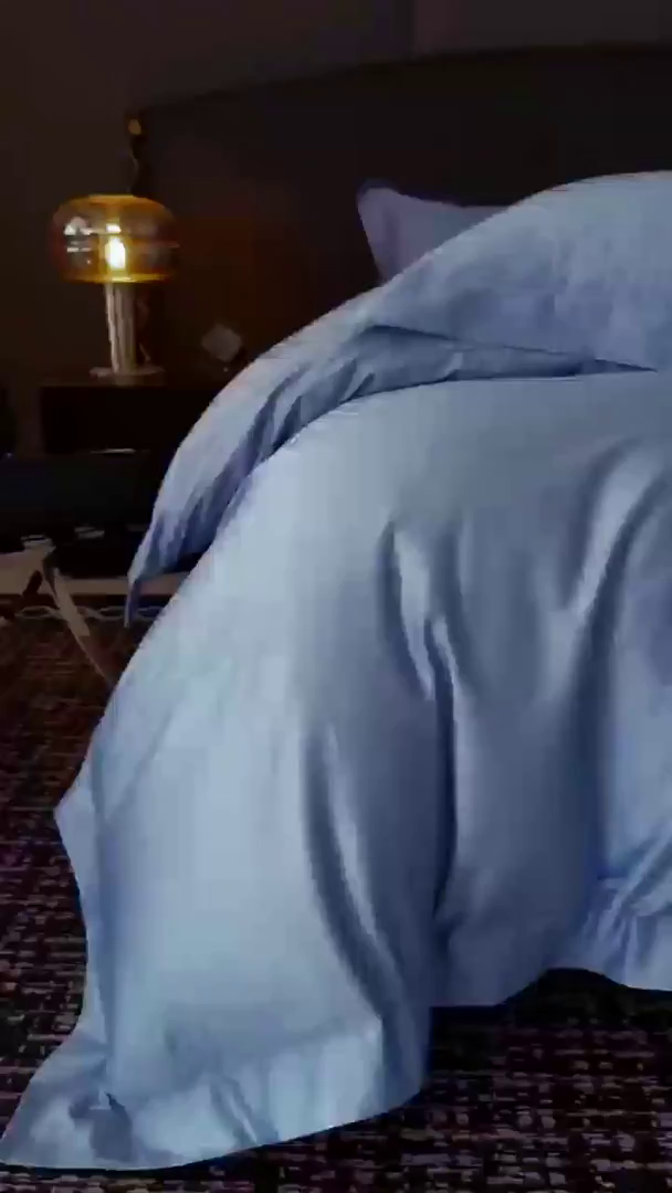 91家纺网 家纺一手货源 找家纺 （总）女子家纺 2026新款纯色长绒棉全棉纯棉轻奢四件套- 俏佳人