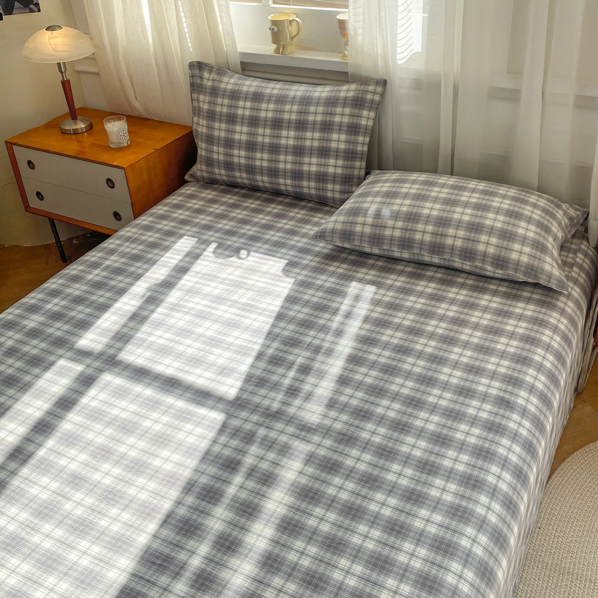 91家纺网 家纺一手货源 找家纺 （总）恋人优选 2026新款全棉纯棉色织床单单床单床单单件