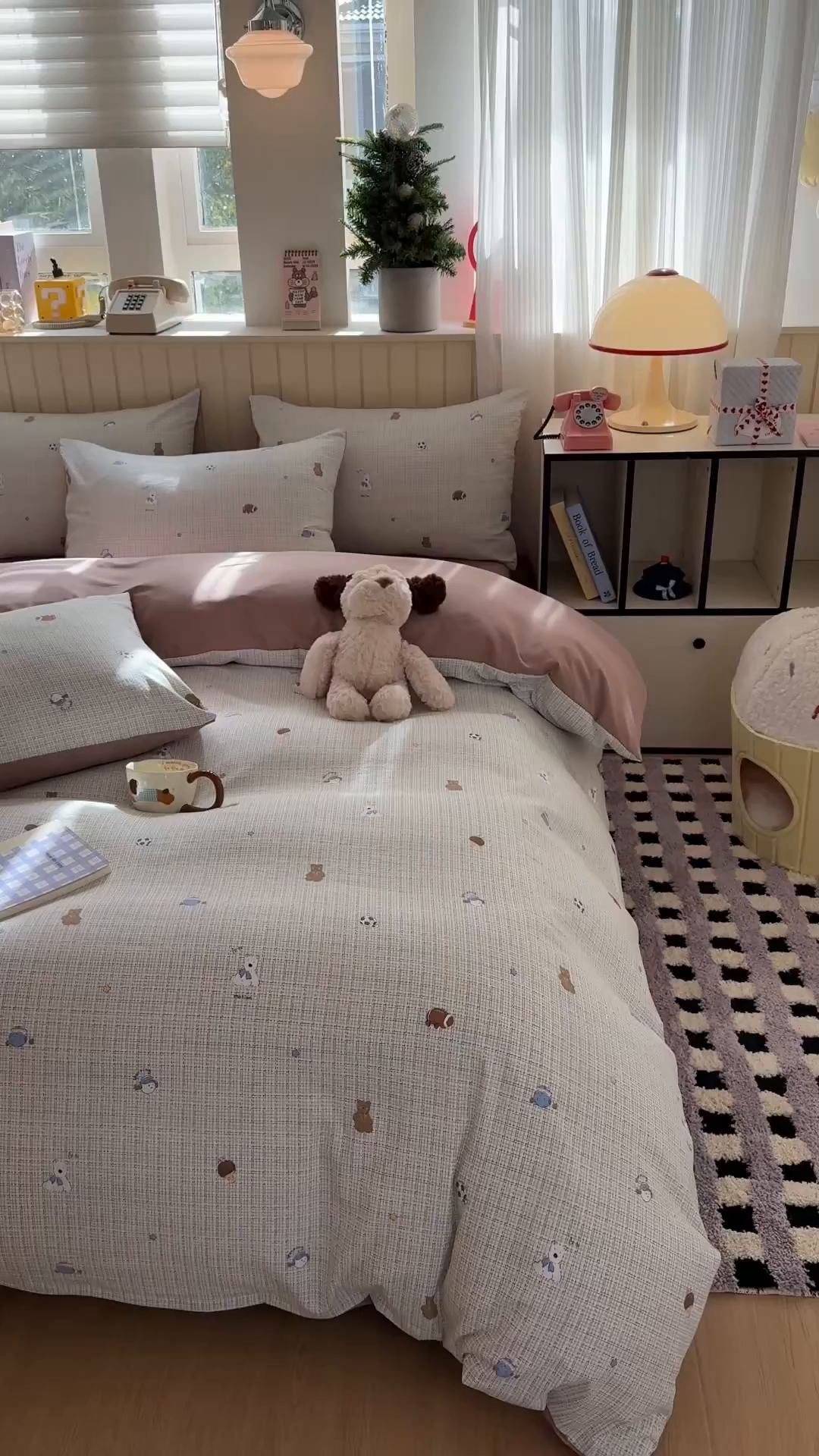 91家纺网 家纺一手货源 找家纺 鑫佳居 2026新款古法仿棉小清新印花四件套 梦之园