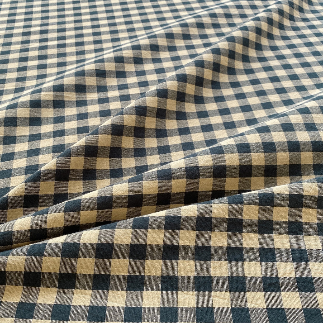 91家纺网 家纺一手货源 找家纺 恋人优选 2026新款全棉纯棉色织床单单床单床单单件 素格-绿