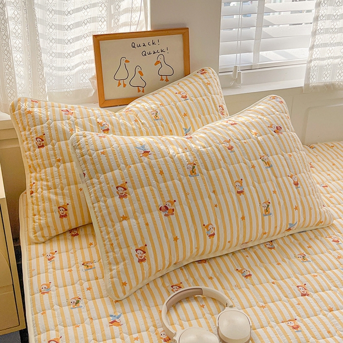 91家纺网 家纺一手货源 找家纺 小桃姐家纺 2026新款泡芙夹棉单床笠床笠单件 魔法精灵